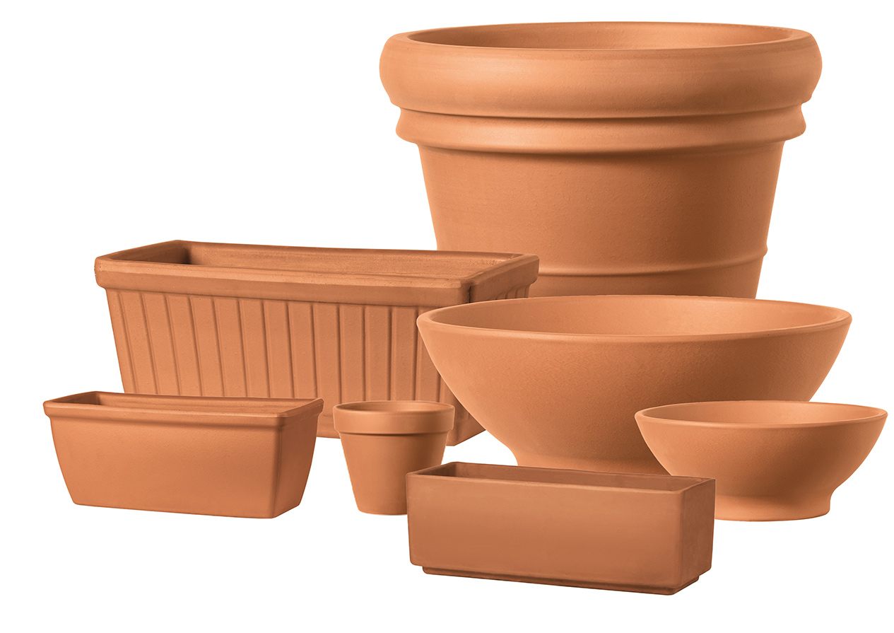 Terracotta pots