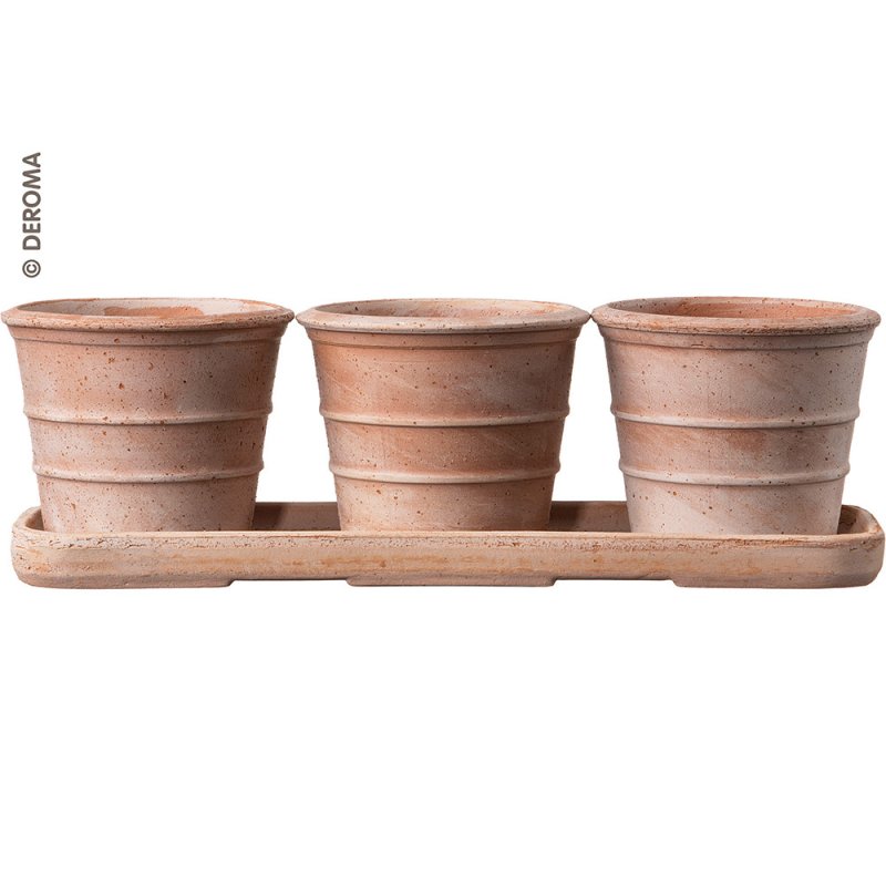 KIT MINI SIENA pot terracotta