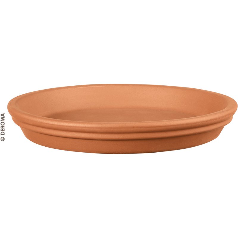 PLANT SAUCER white clay